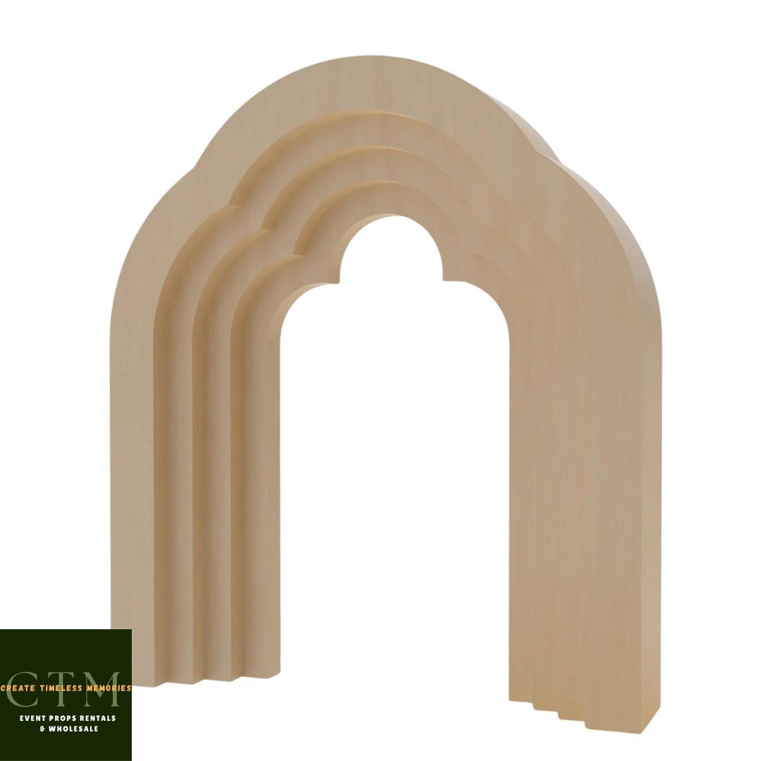 Wooden arch 3D