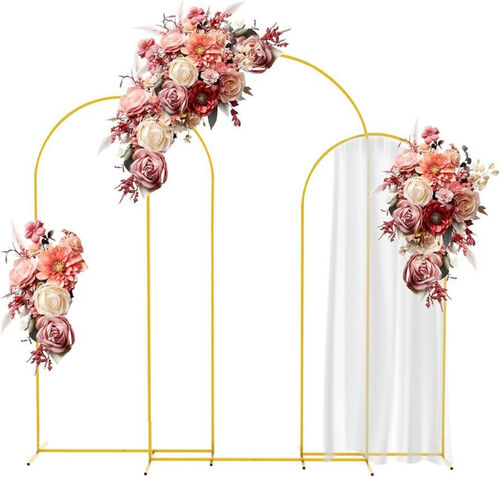 Gold Wedding Arch Stand 7.2FT & 6.6FT & 6FT