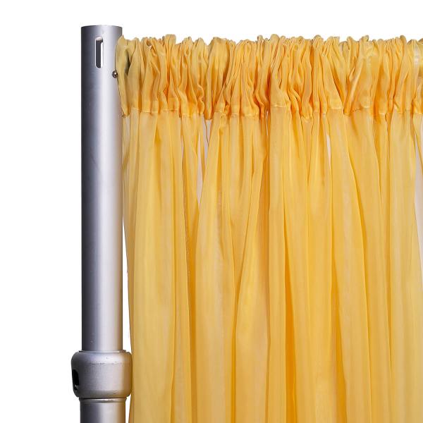 Shiffon + Polyester Drapes
