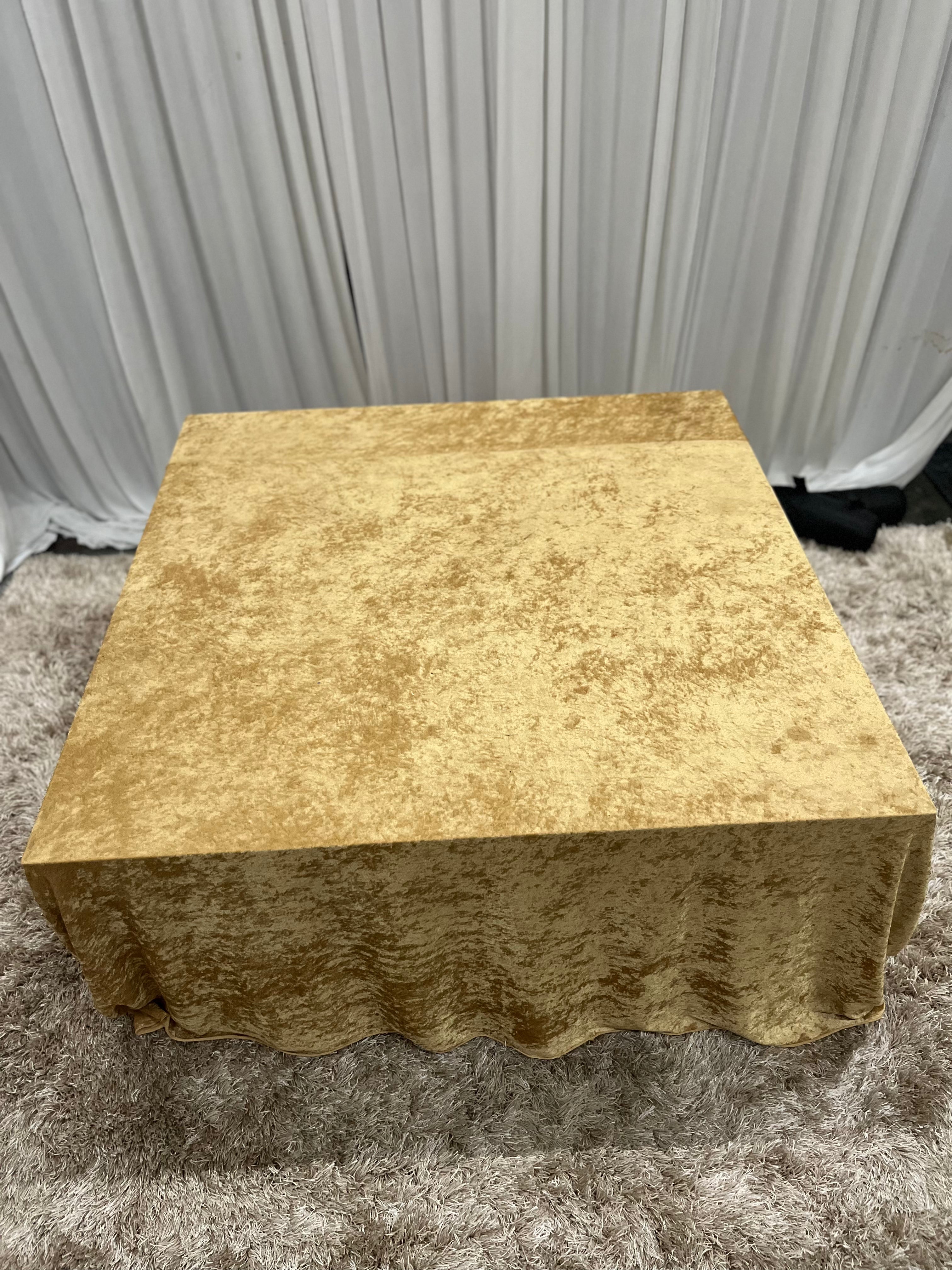 Light Gold Stage Cover