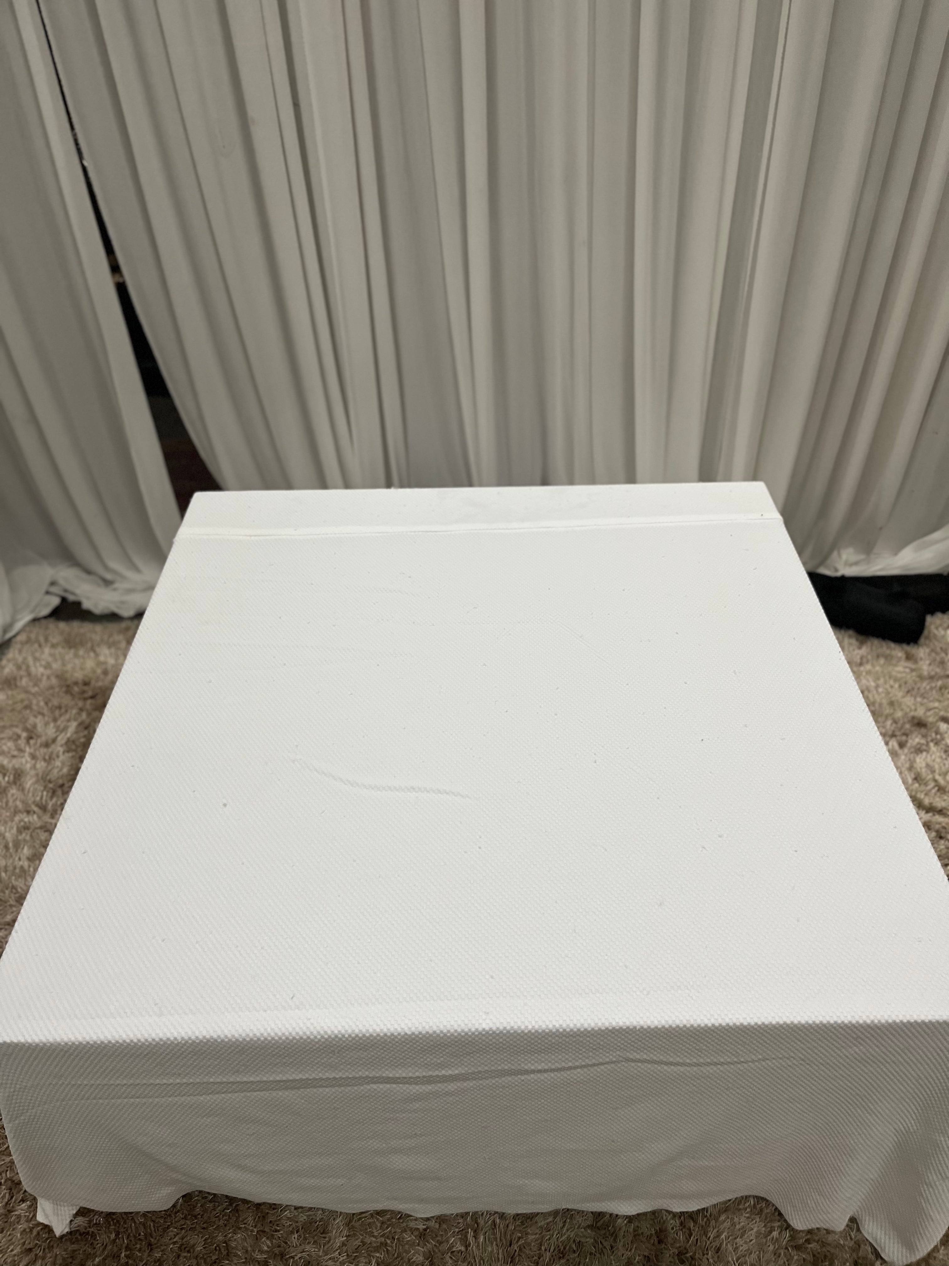 White Textured Cover