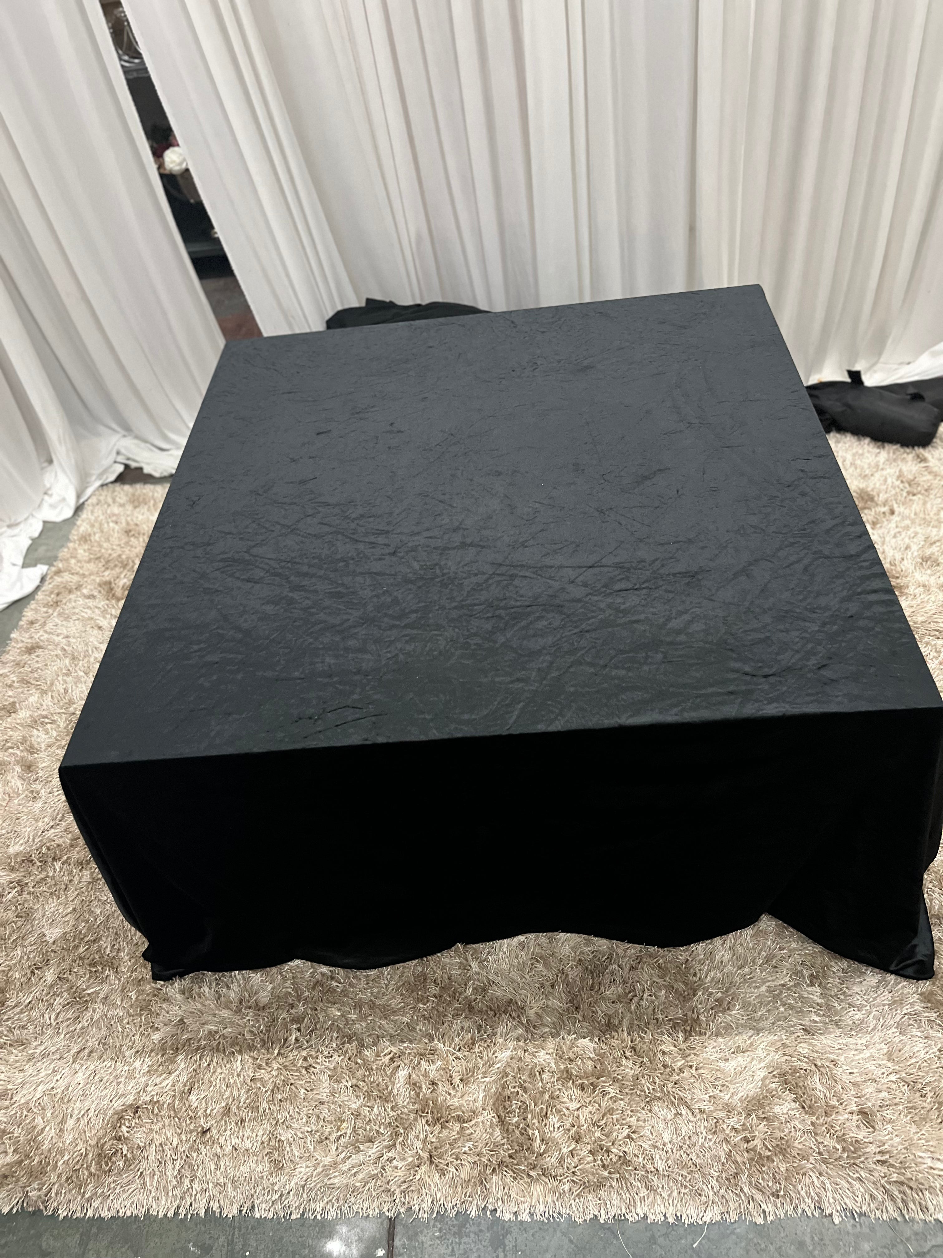 Black Velvet Stage Cover
