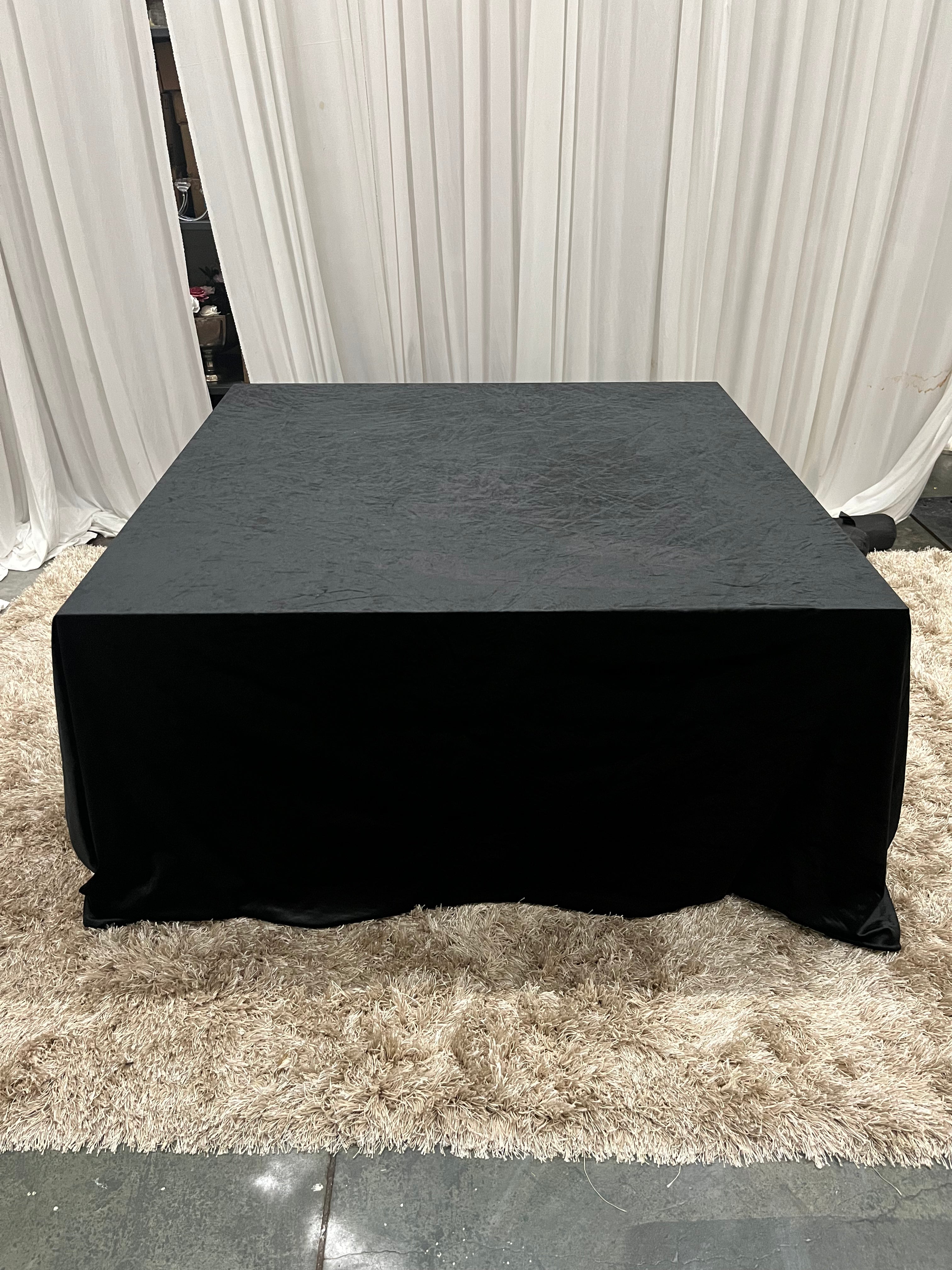 Black Velvet Stage Cover