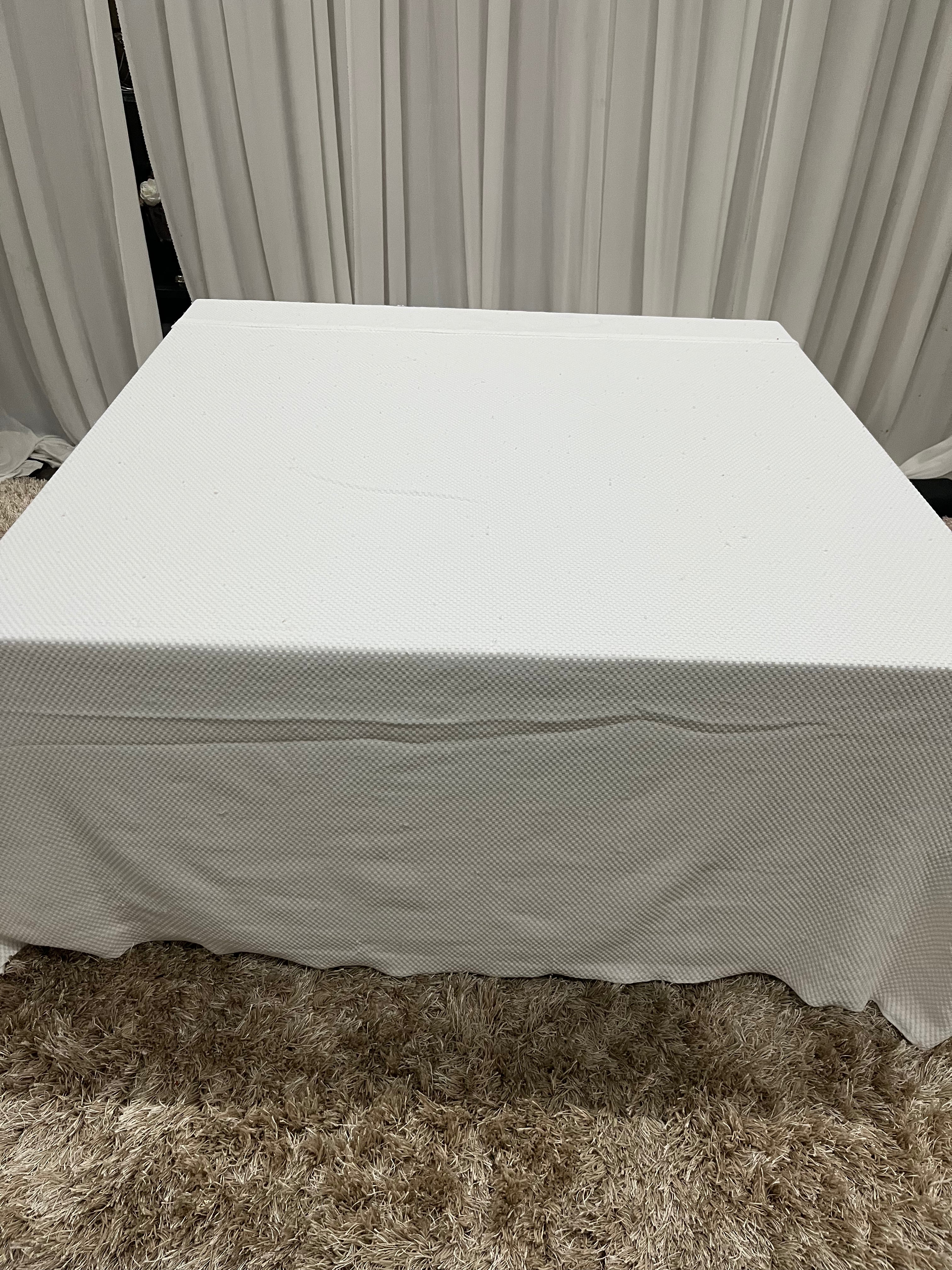 White Textured Cover