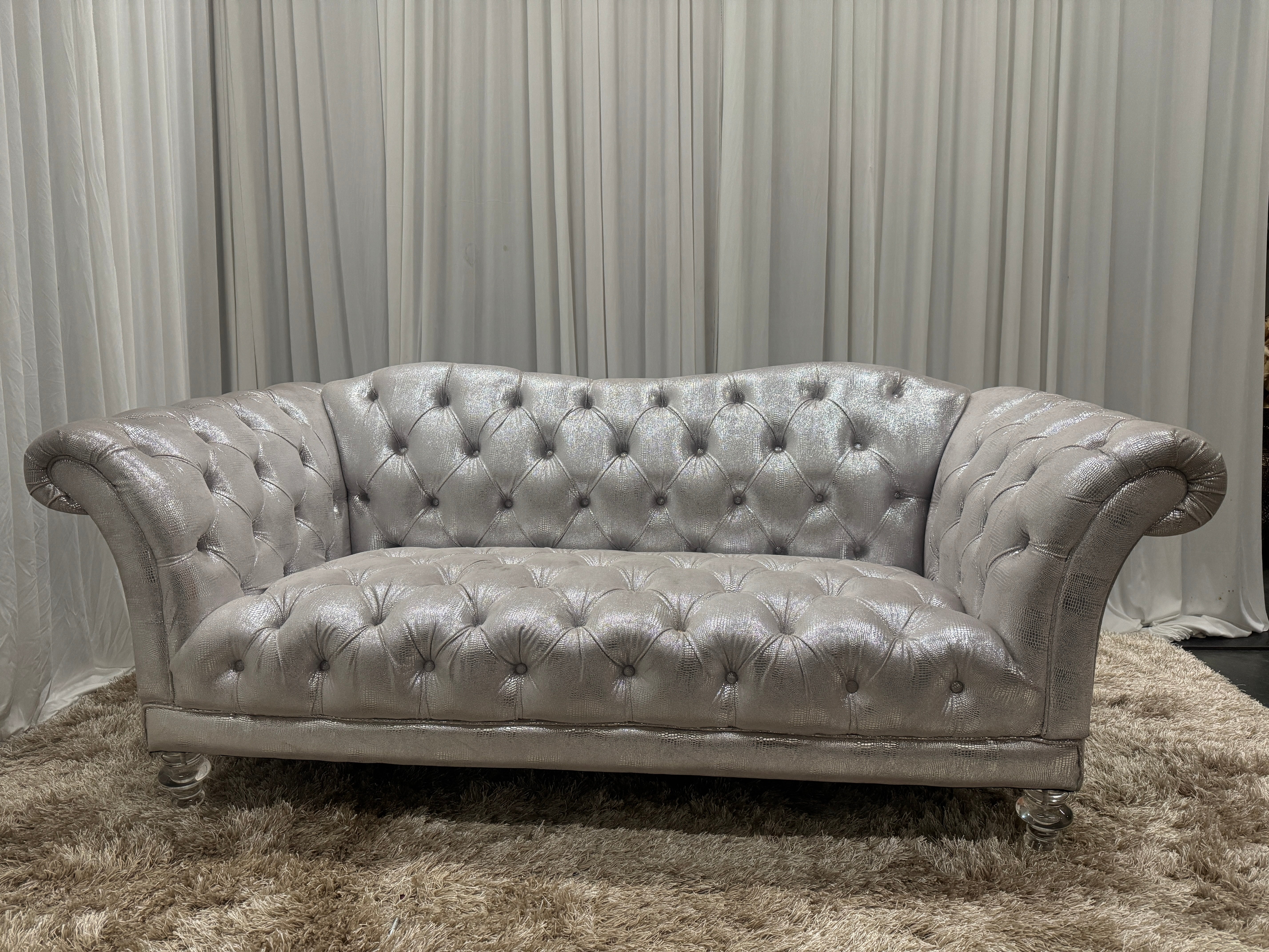 Silver Royal Sofa