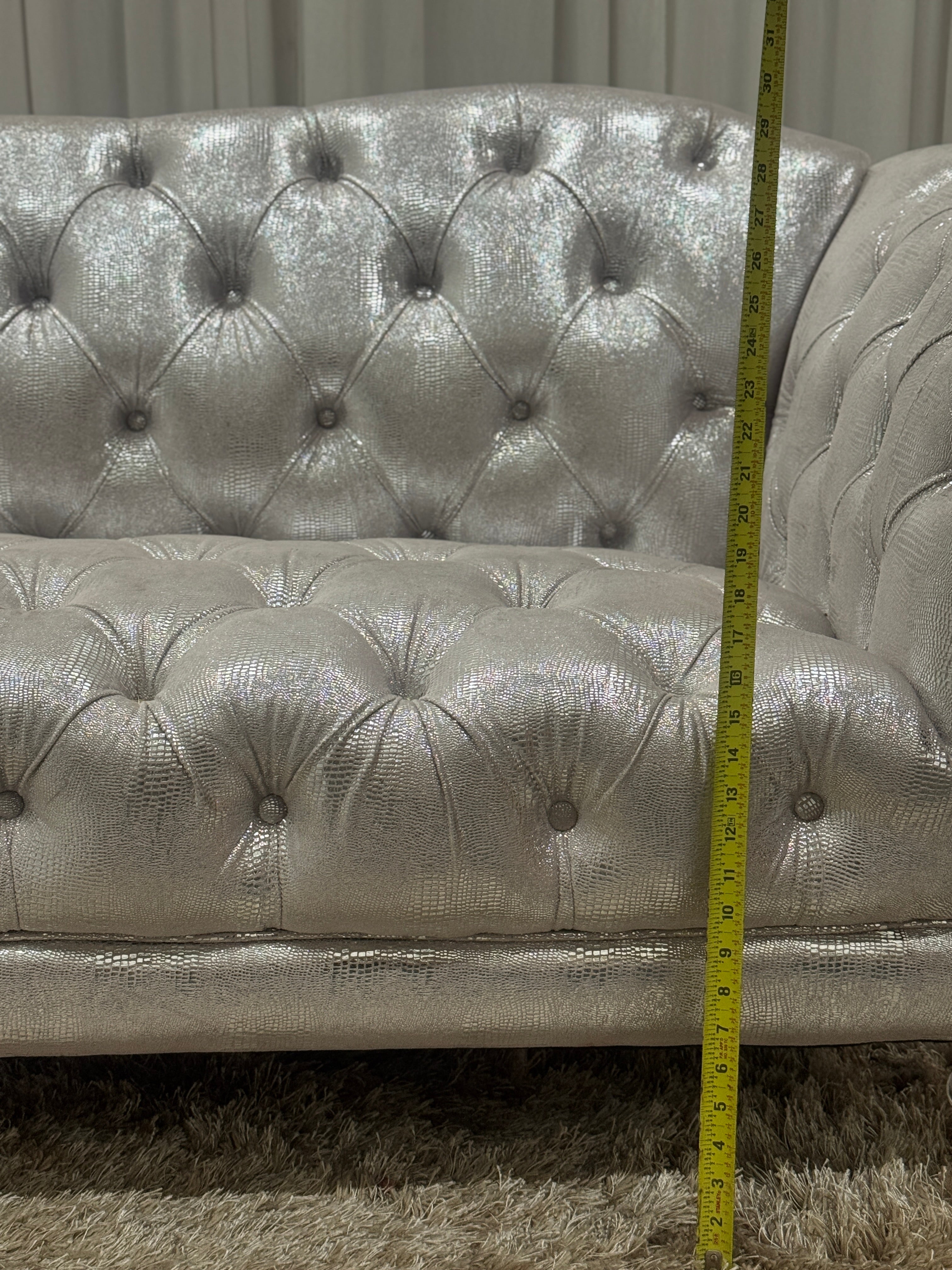 Silver Royal Sofa