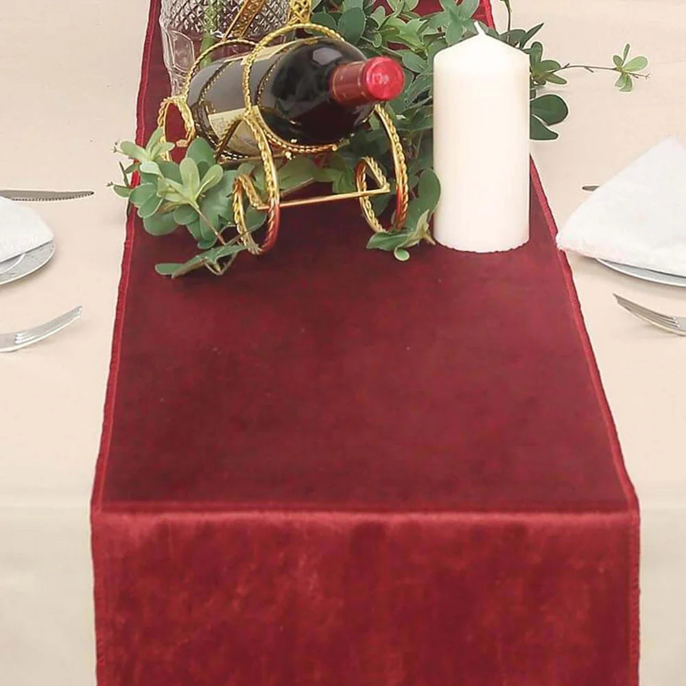 Premium Velvet Table Runner 12"x108"