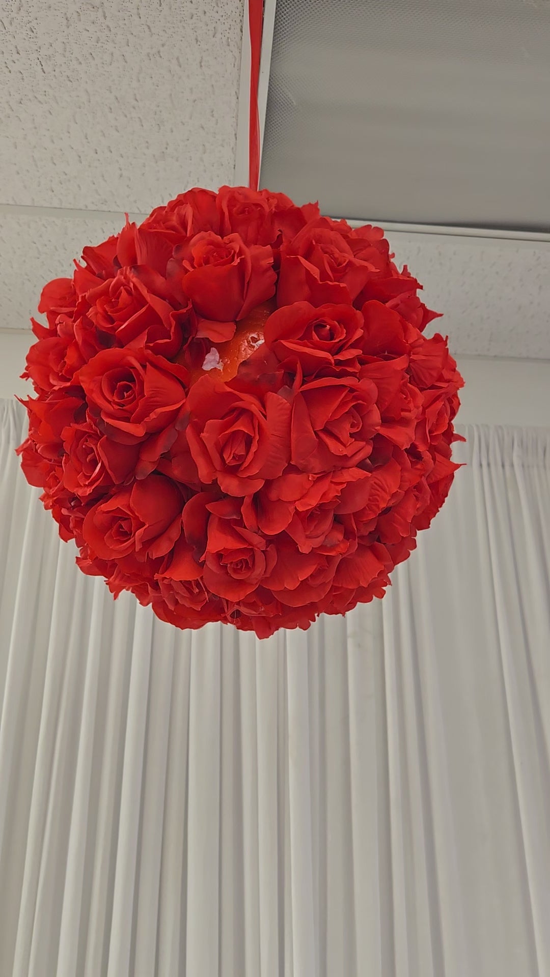 Load video: Red Flower Ball