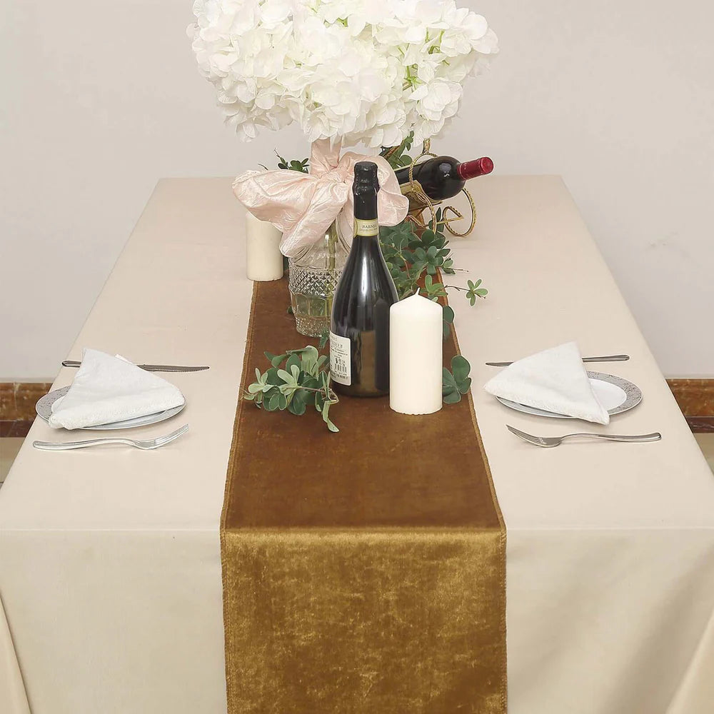 Premium Velvet Table Runner 12"x108"
