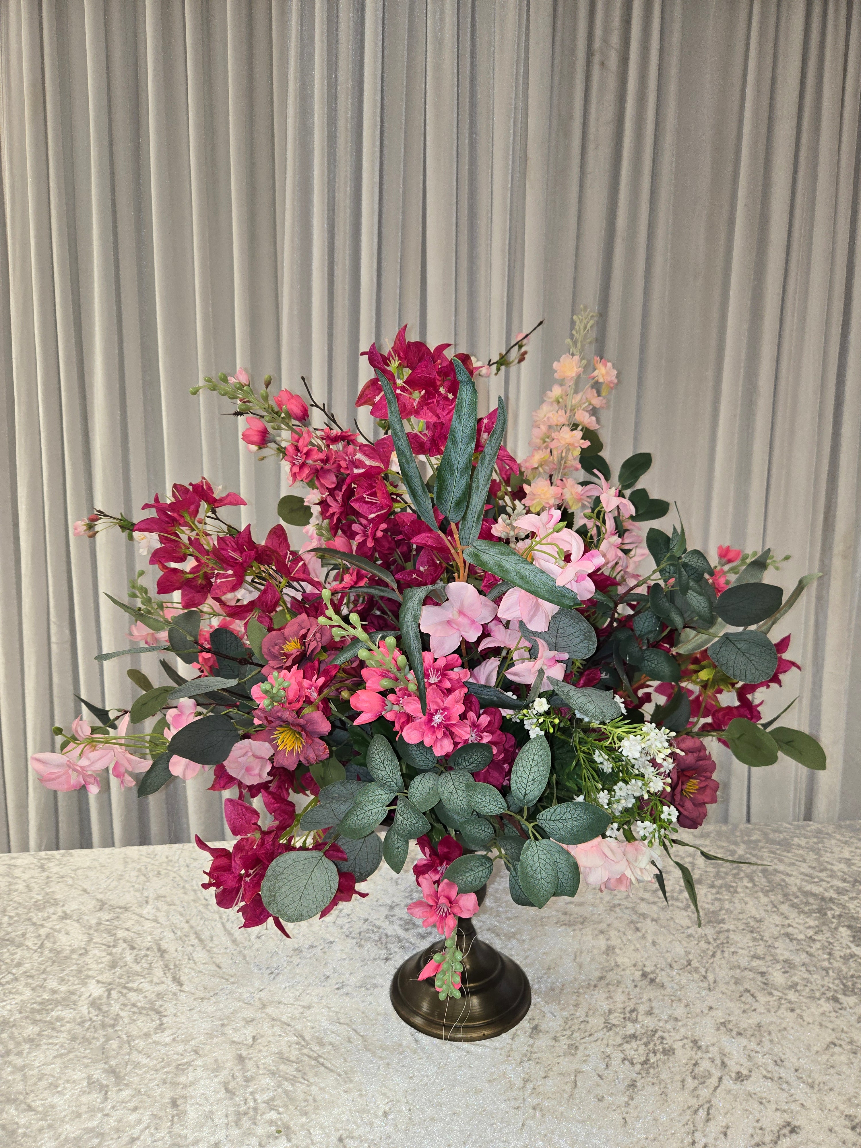 Dark Pink Center piece
