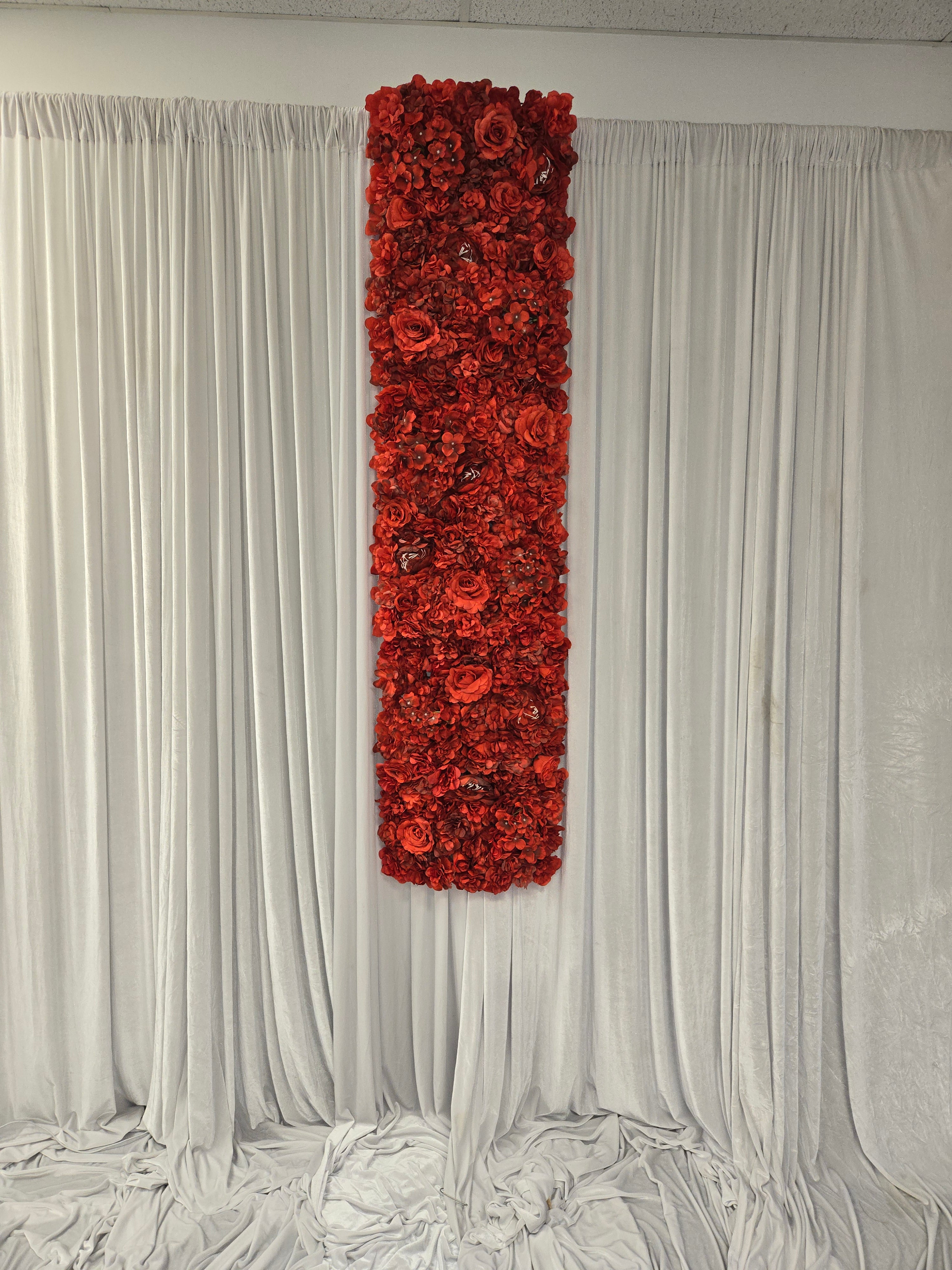 Red Rose Flat Runner/wall