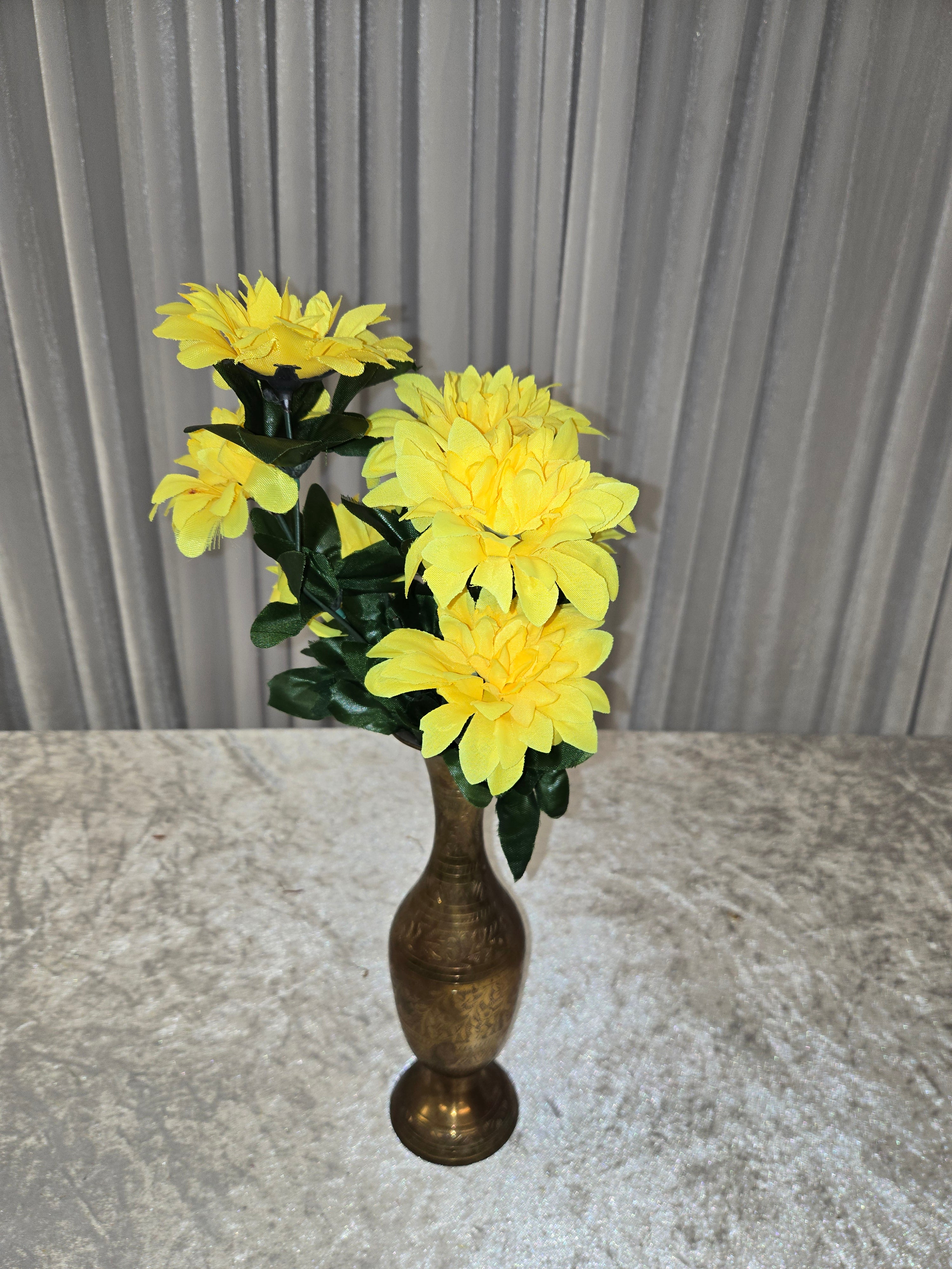 Yellow Bunch Center piece