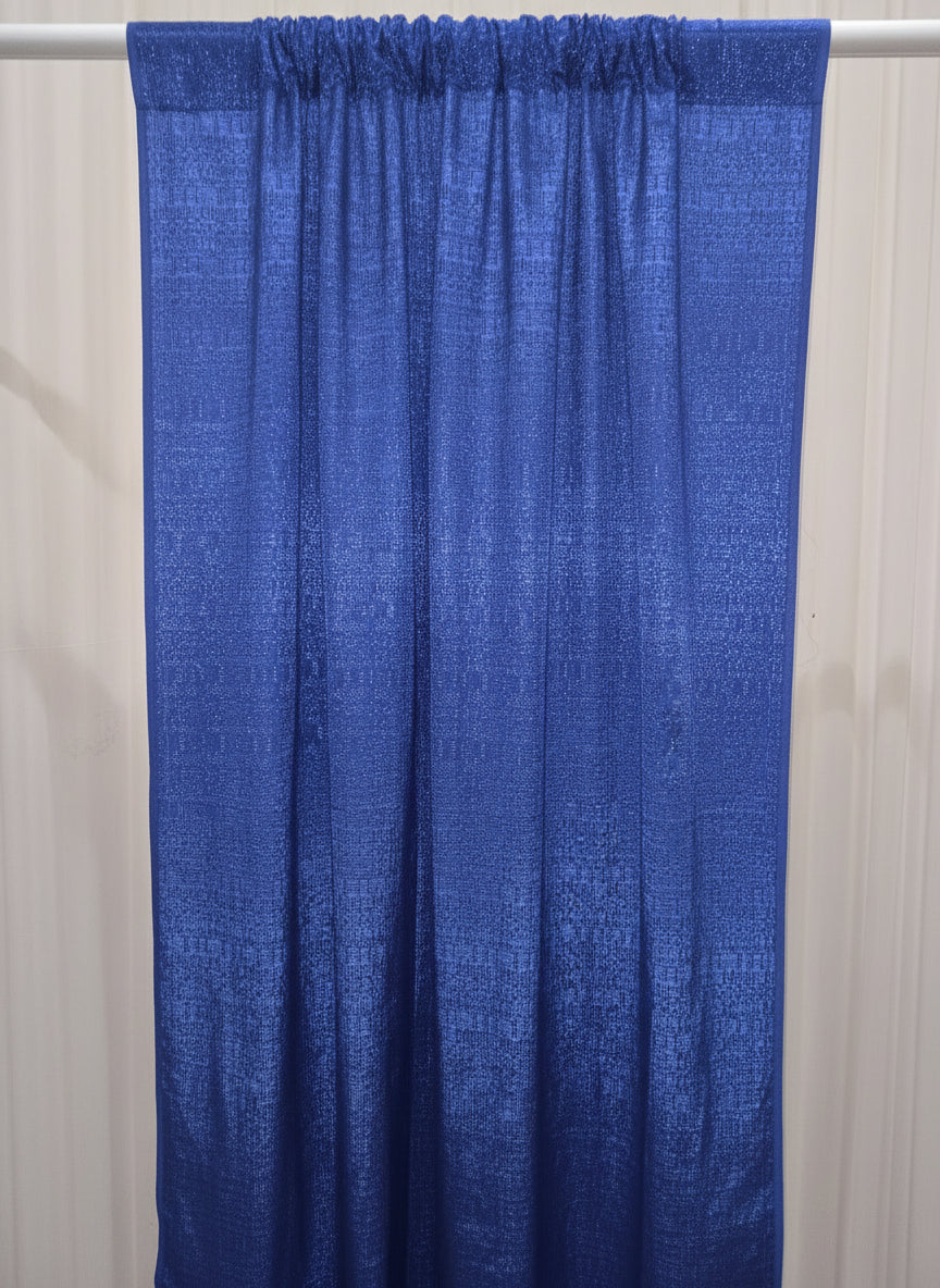 Banjo Blue Drapes 10 ft