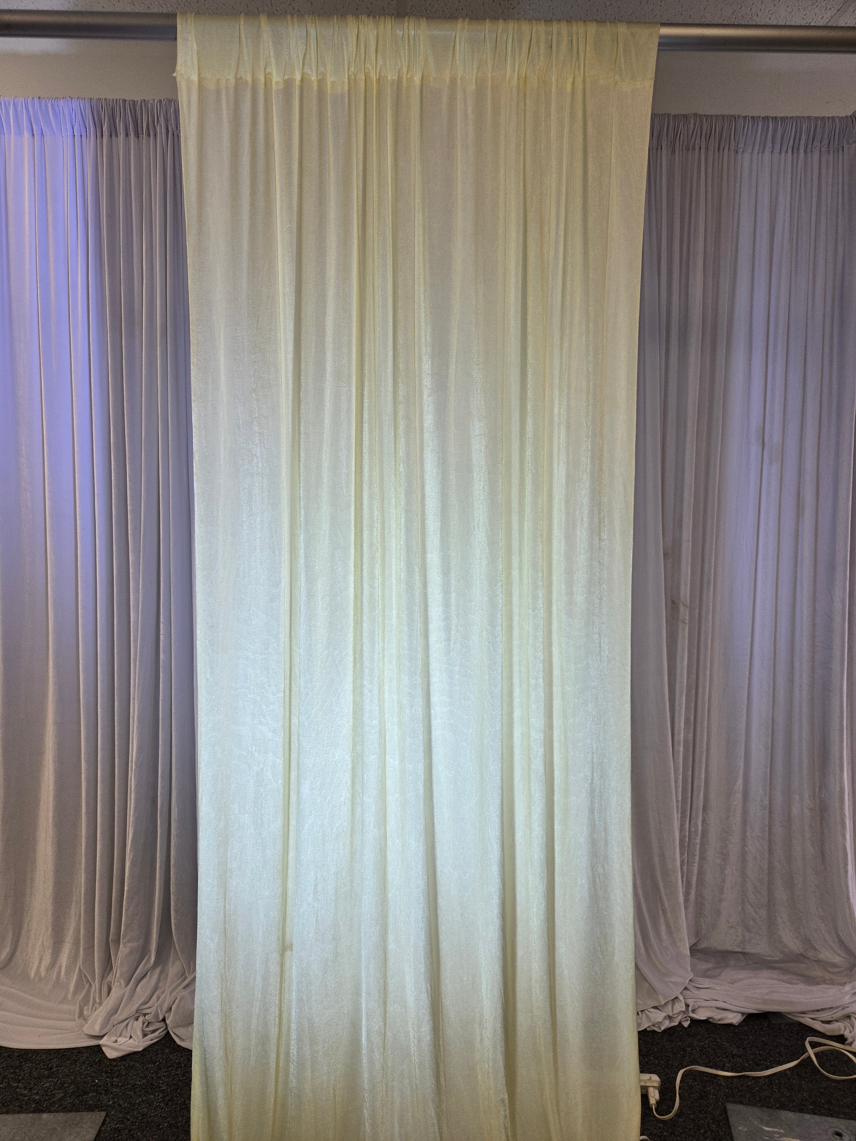 Shiffon + Polyester Drapes