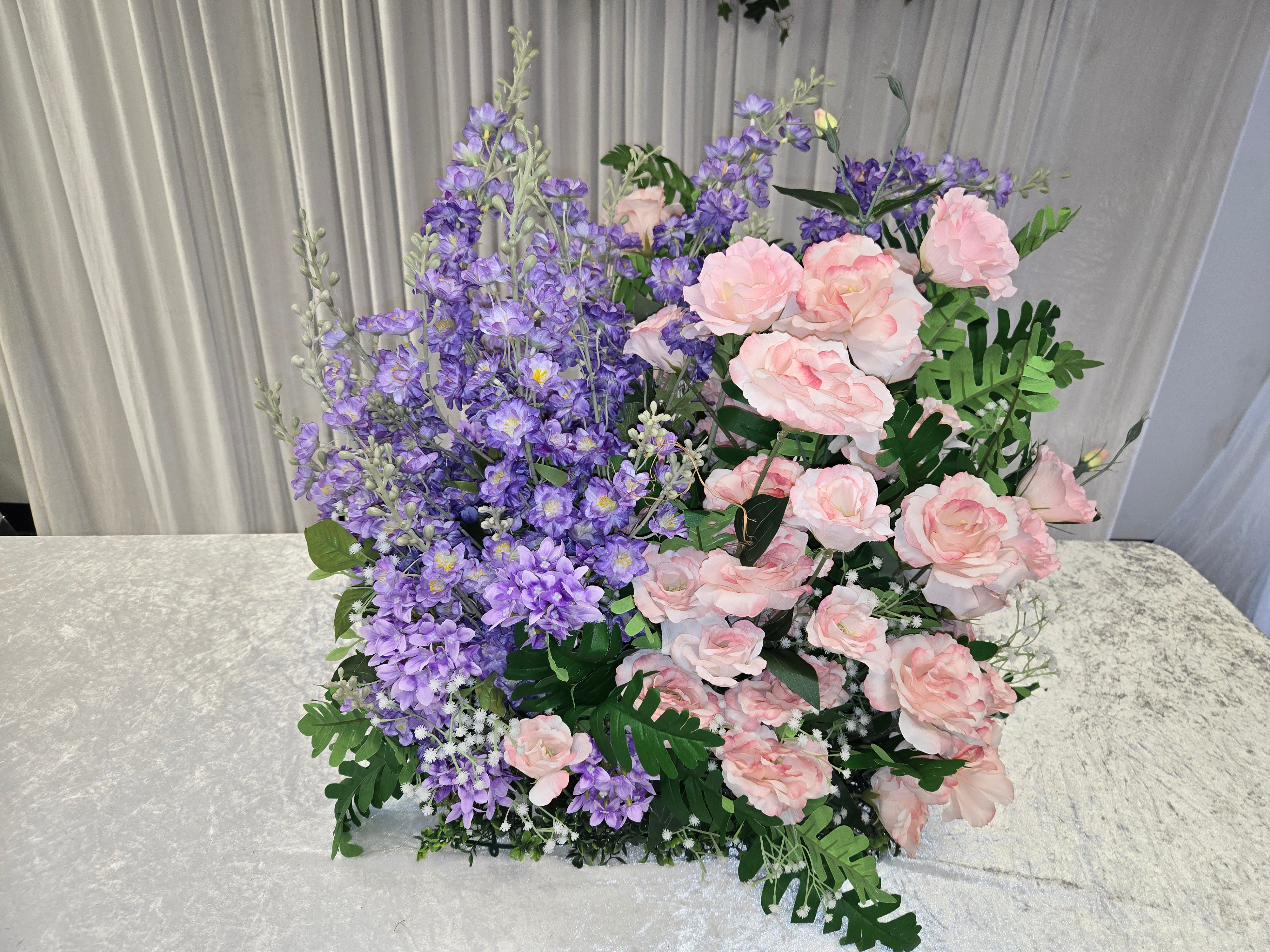 Purple and Pink Mixed Floral