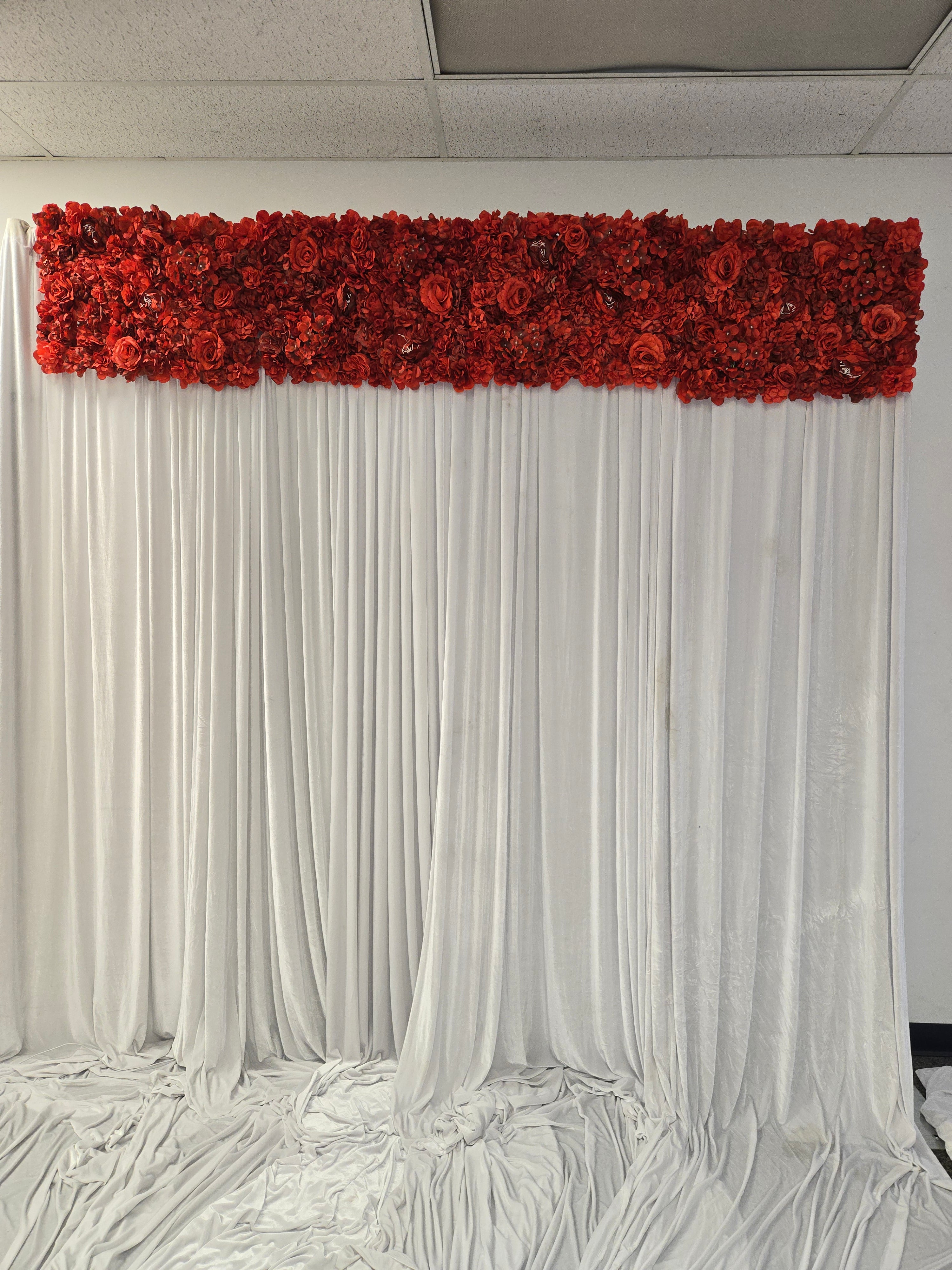 Red Rose Flat Runner/wall