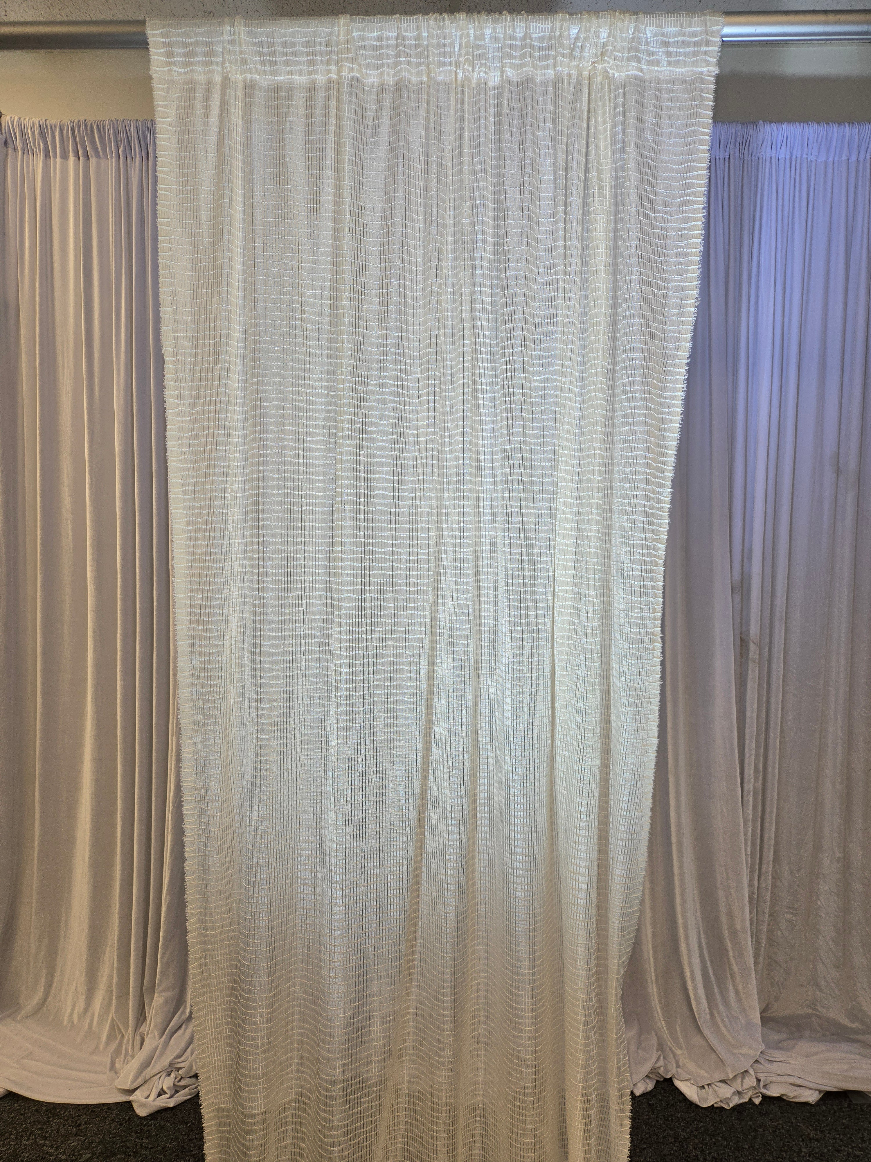Beige Banjo Drapes