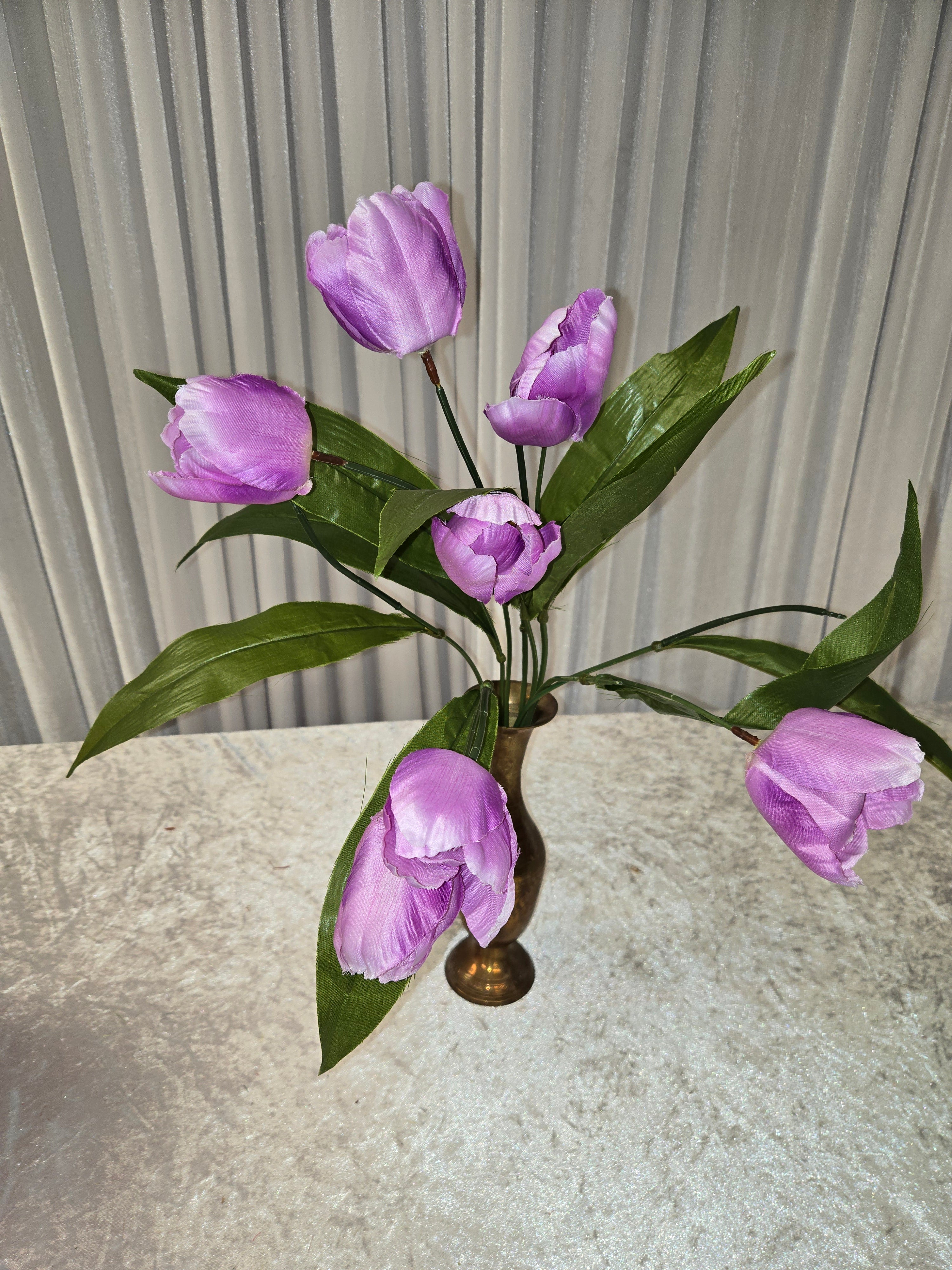 Purple Tulip Bunch