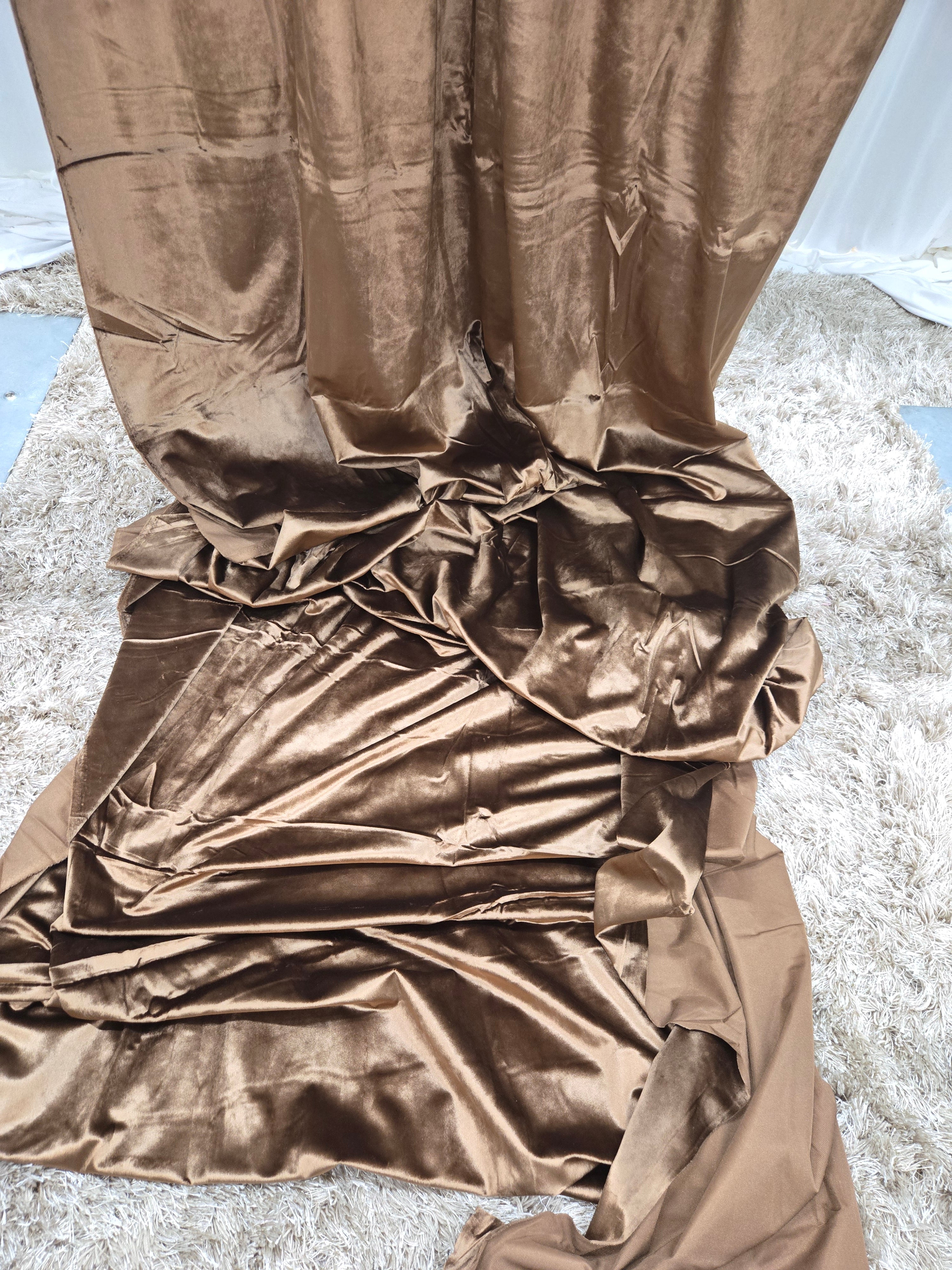 Drak Brown Velvet