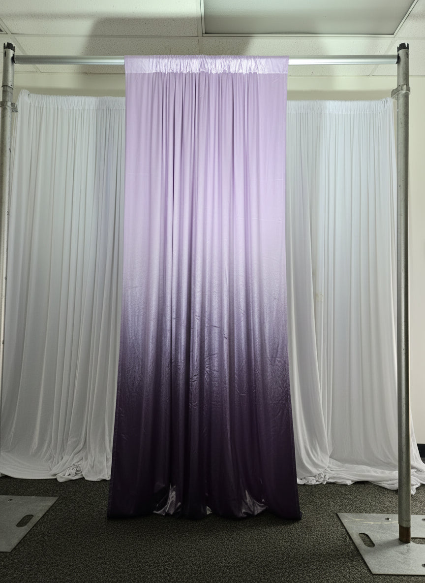 Spandex Light Purple Drapes 14 ft